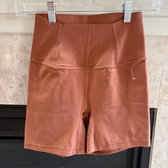 NWOT FP Movement Never Better Square Neck Bra and Shorts- Sequoia - Picture 9 of 11